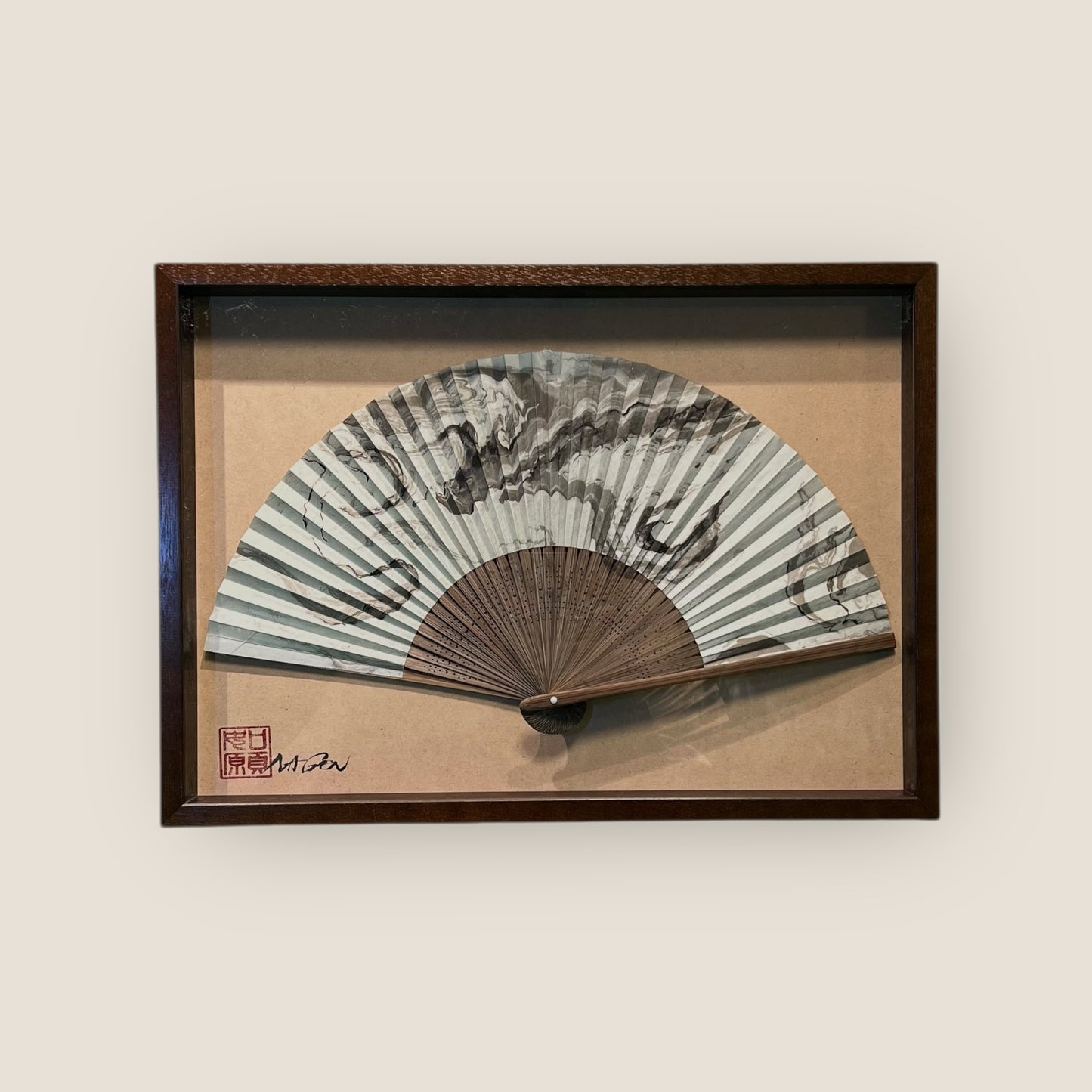 Folding fan "Longevity 00"